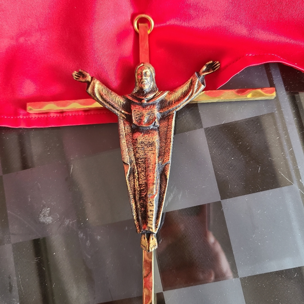 Bronze Metal Cross For Sale Wall Decor